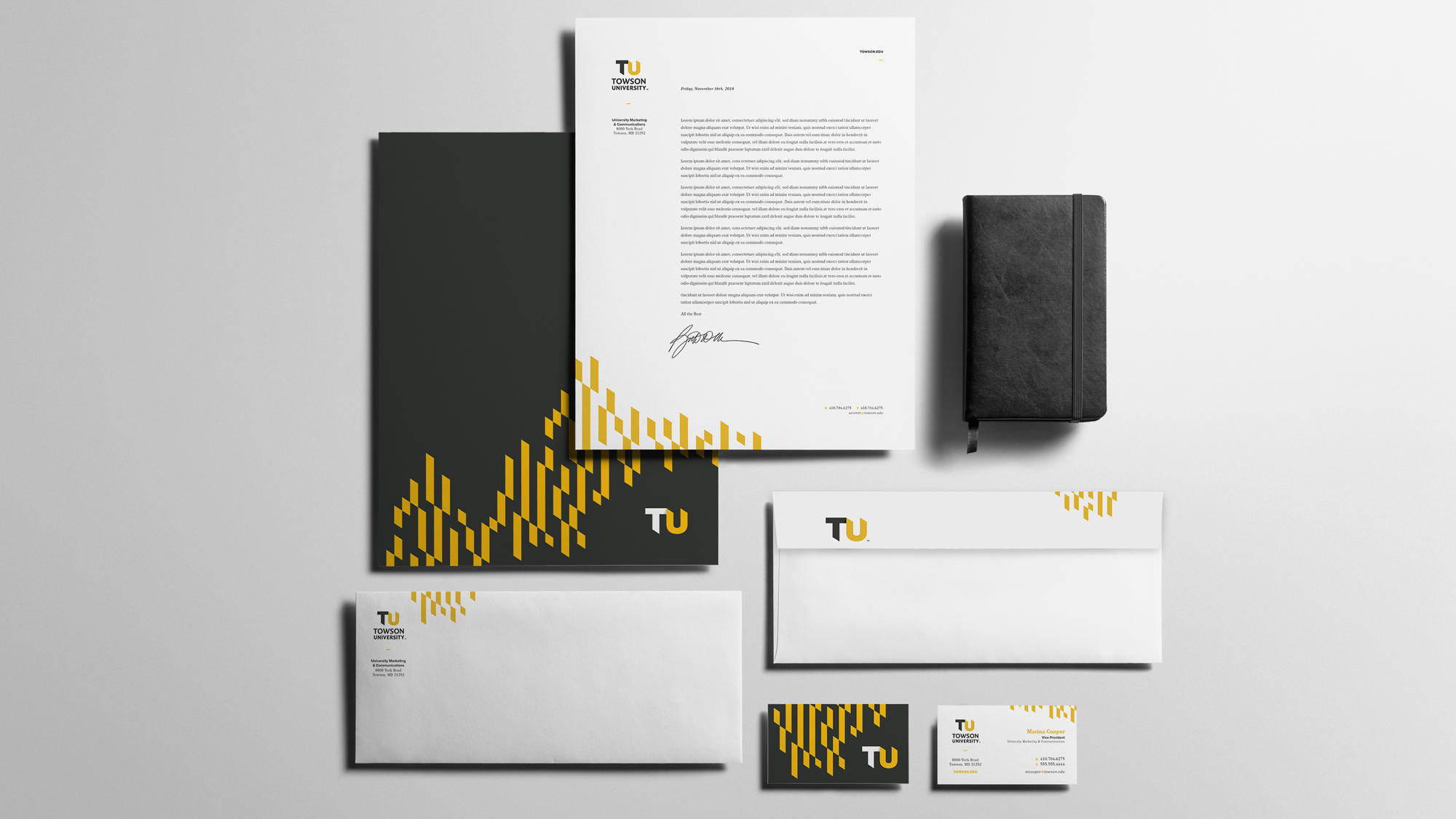 New brand stationary examples