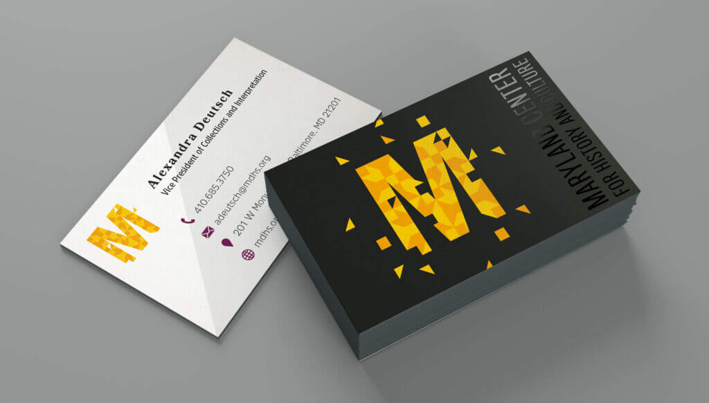 An MCHC business card.